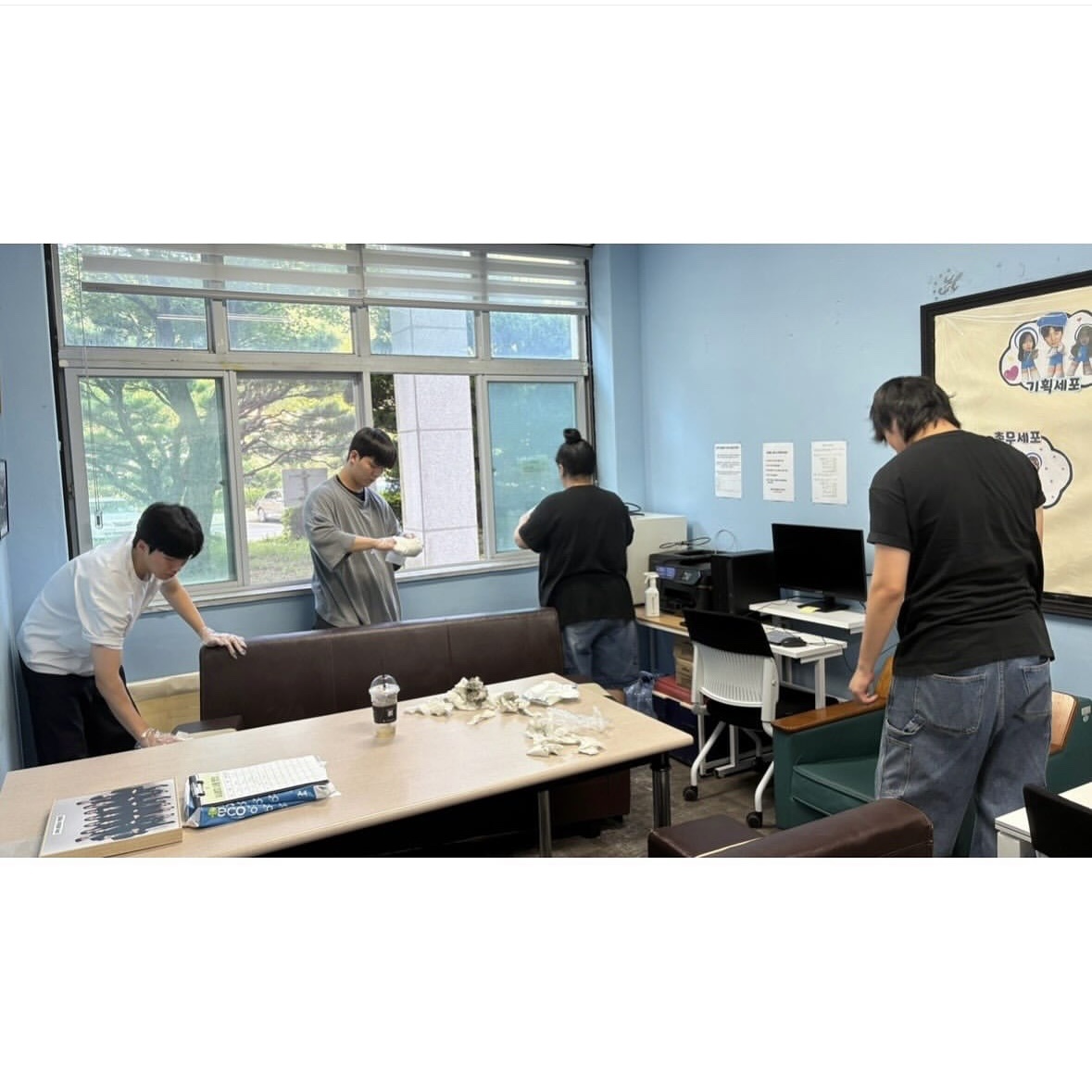 학회실 미화 및 실습실 미화_5