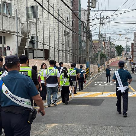 합동 드론 방범순찰 3팀