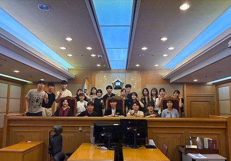 형사사법 판례 연구 동아리 ‘IN DUBIO PRO REO’ 부산지방법원 견학