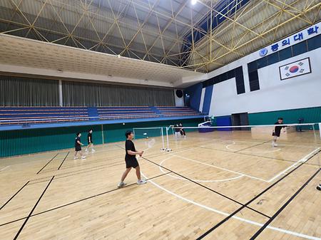 배드민턴 동아리(베이스라인) 9월 셋째 주 활동